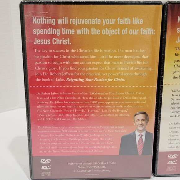 Reigniting Your Passion For Christ Gospel Of Luke Vol 1 & 2 DVD Set Lot of 2 - Picture 5 of 9